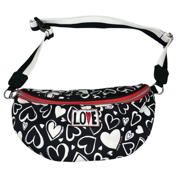 Brighton Endless Love Hearts Belt Bag Waist Fanny Pack NEW Without Tags - Picture 1 of 4